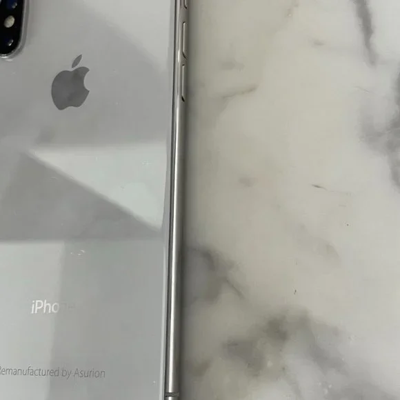 Like NEW Apple iPhone X - 256GB - Silver (Unlocked) Model #: MQCP2LL/A